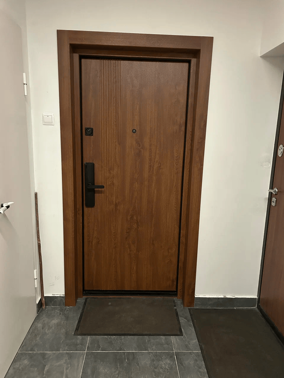 Входная дверь в квартиру с умным замком